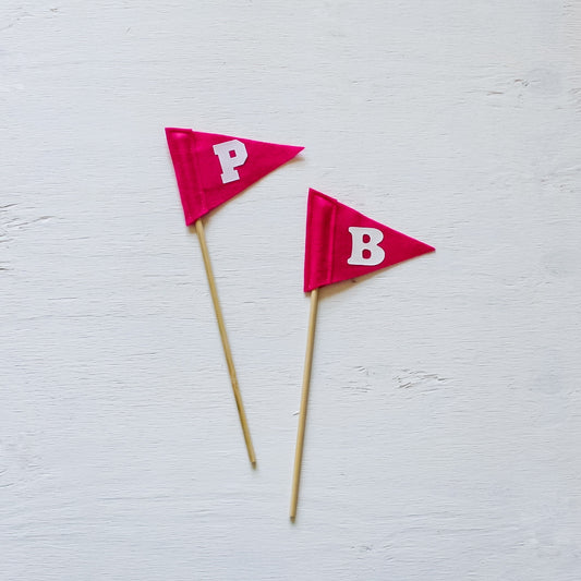 Mini Flag - Hot Pink